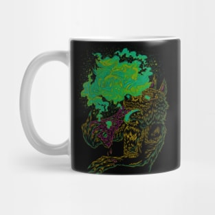 Trippy Wolf V2 Mug